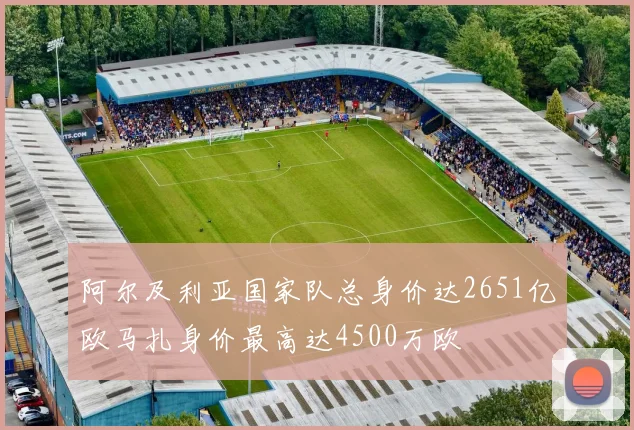 阿尔及利亚国家队总身价达2651亿欧马扎身价最高达4500万欧